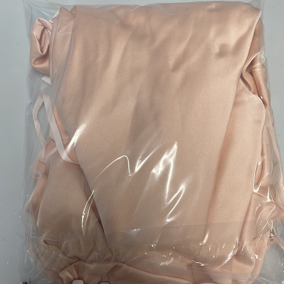 Fame and Partners Francois Dress in Pale Pink Long Evening Gown NWT - Picture 6 of 6